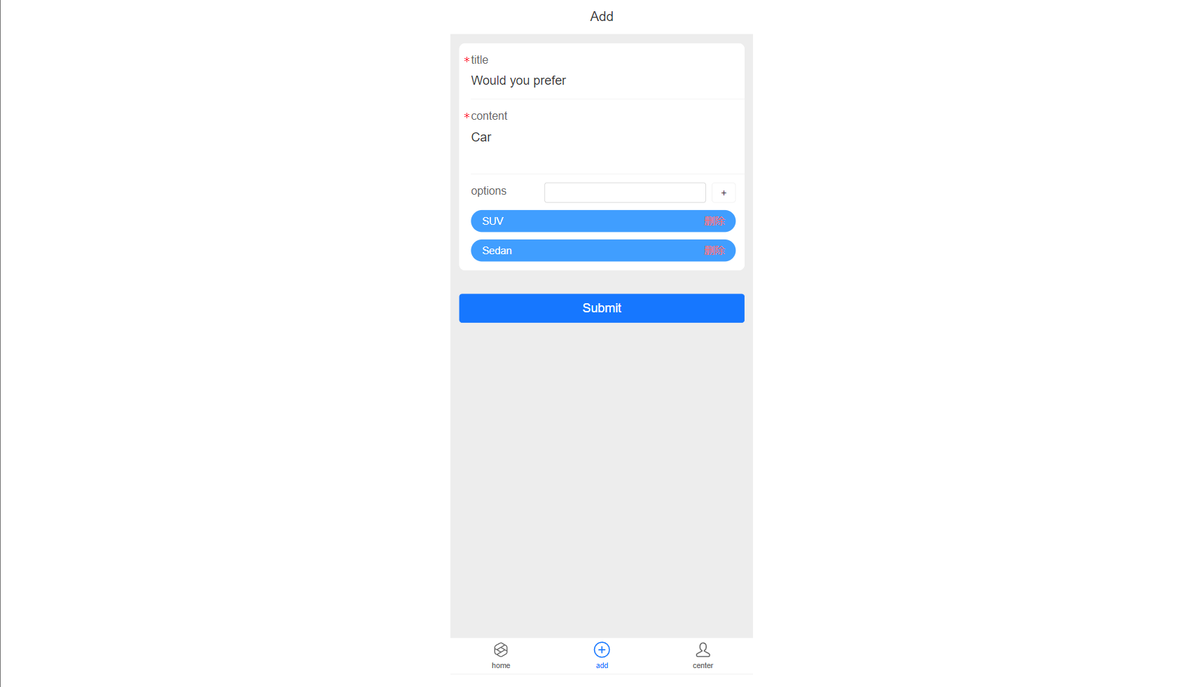 Add